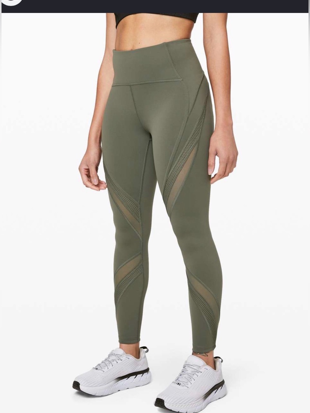 Lululemon BootCamp Ready Tight 25” In Grey Sage , size 4